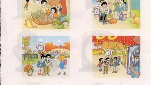 苏教版三年级英语3B电子课本Unit4 time(第27页)