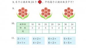 苏教版二年级数学上册电子课本四 表内除法（一）(第56页)