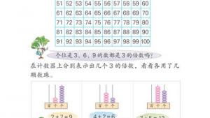 苏教版四年级数学下册(旧版)电子课本9 倍数和因数(第76页)