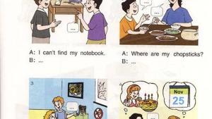 苏教版六年级英语6A电子课本Unit4 review and check(第32页)