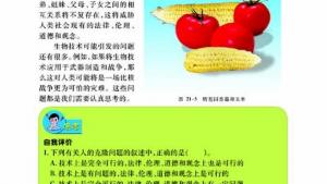 苏教版八年级生物下册(旧版)电子课本-苏教版初二生物下册(旧版)电子课本第二节 关注生物技术(第17页)
