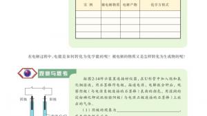 苏教版高一化学2电子课本第三单元 化学能与电能的转化(第44页)