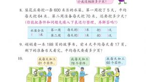 苏教版四年级数学下册电子课本六 运算律(第71页)