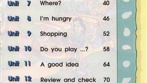 苏教版三年级英语3B电子课本Contents(第6页)