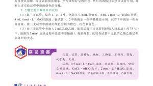 苏教版高三化学-实验化学电子课本课题3 反应条件对化学平衡的影响(第56页)